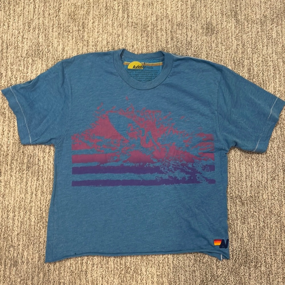 Aviator nation small tee shirt